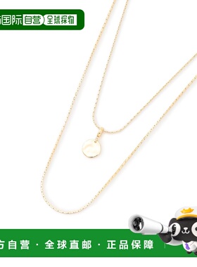 1h可退 日本直邮23区 女士 可拆卸双链长款项链 AS3DGA0225