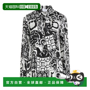 香港直邮Salvatore Ferragamo 菲拉格慕 女士 Blouses 花纹衬衫
