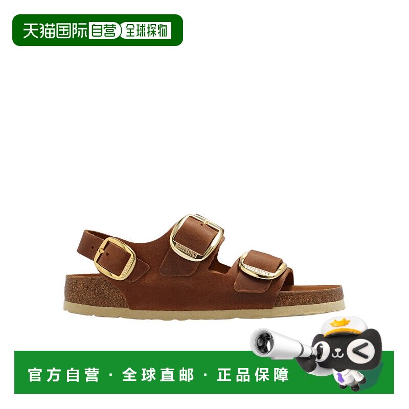 香港直邮Birkenstock 徽标凉鞋 1024067COGNAC