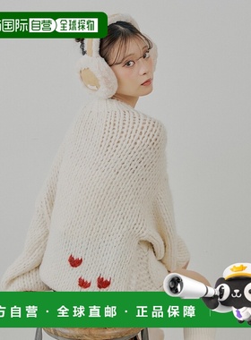 1h可退 日本直邮Chico 女装 宽松迷你针织连衣裙 大廓形袖设计 CH