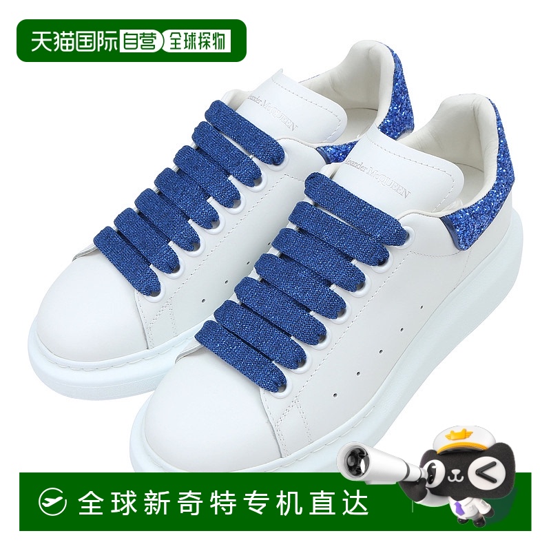 香港直邮ALEXANDER MCQUEEN 女士白色休闲鞋低帮 低帮休闲鞋小白
