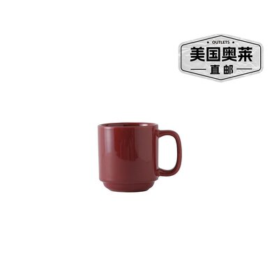 自营 tuxton咖啡、卡布奇诺和浓缩咖啡可堆叠育空杯 11 盎司 4-3/