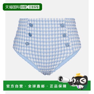 方格棉布比基尼下装 香港直邮潮奢 Ginger 女士 性感 Simkhai