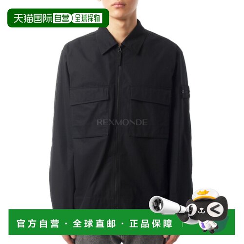 韩国直邮STONE ISLAND 1200018 全天候棉帆布_S.I. Ghost 拉链式L
