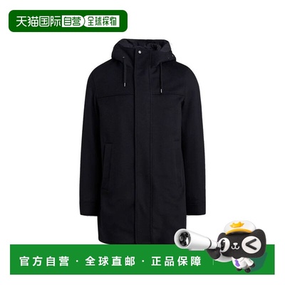 自营Herno Cashmere Men's Coat - black 美国奥莱直发