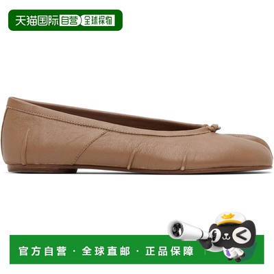 香港直邮Maison Margiela 马丁 马吉拉 女士 驼色 Tabi New 芭蕾