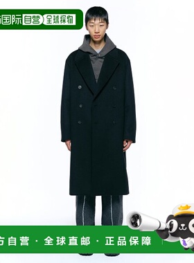 韩国直邮INSILENCE设计师款通用日常休闲宽松时尚大衣IM2C4CT02BK