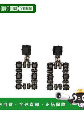 香港直邮Roger Vivier Tres Vivier 耳环 REWOR590100AGK配饰