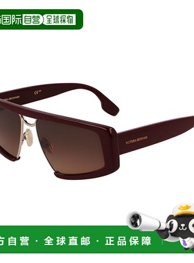 自营Victoria Beckham Metal Women's Sunglasses - red 美国奥莱