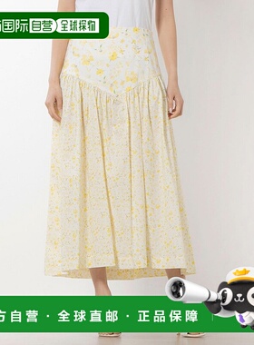 日本直邮Desigual 花柄中长褶裥裙 [DE819EW24182]