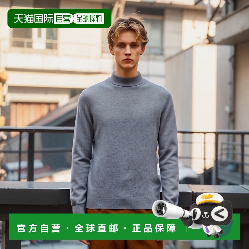 韩国直邮DAKS SHIRTS 百货店品DIW1SWTL101B1-BLUE针织男针织