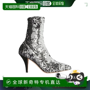 Valentino 女士 香港直邮潮奢 华伦天奴 舒适时 脚踝靴 grey灰色