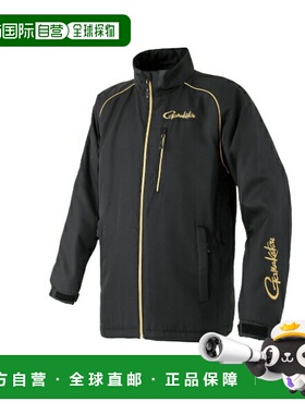 日本直邮Gamakatsu GM3795 Core Thermo Jacket黑色 x 金色中号冬