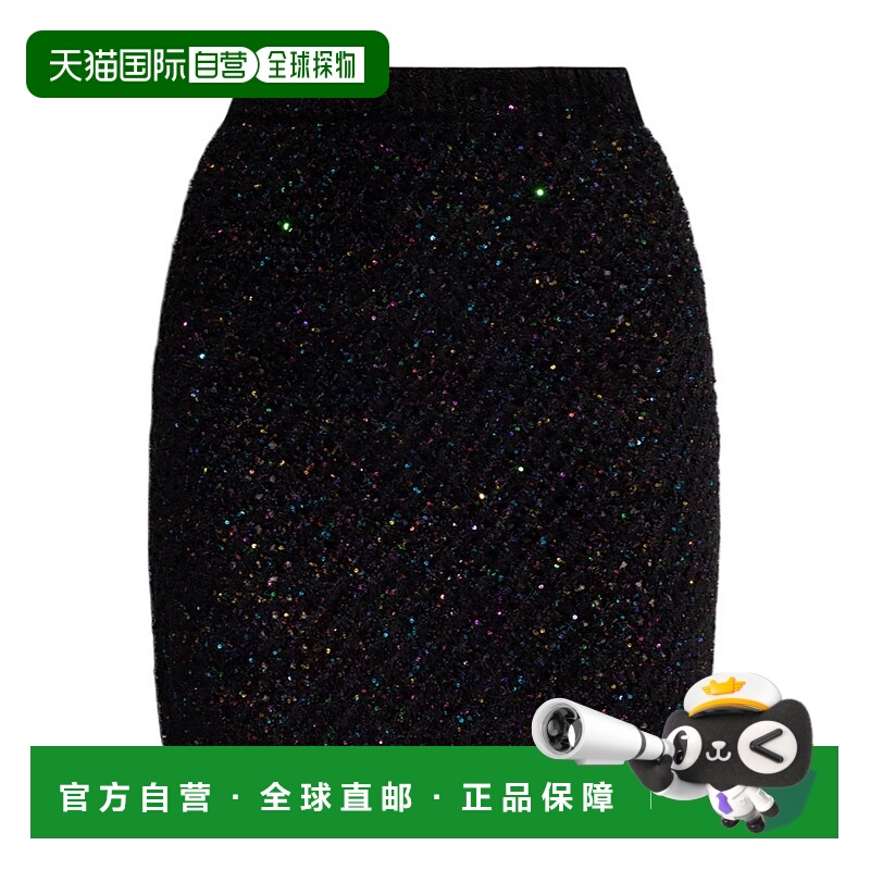 香港直邮Balmain 亮片半身裙 BF0LB005KF11包臀裙