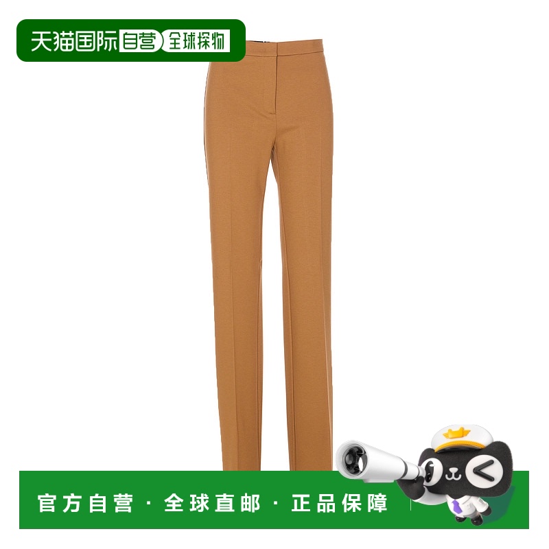 1h可退 香港直邮PINKO 女士休闲裤 100054A15ML08 AW2025 棕色 Pi