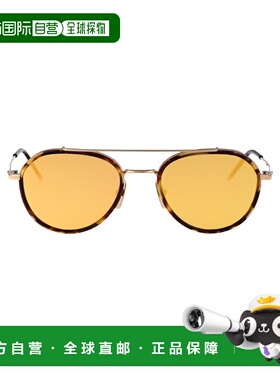 1h可退 香港直邮Thom Browne 汤姆 布朗 女士 MED 钛合金太阳眼镜