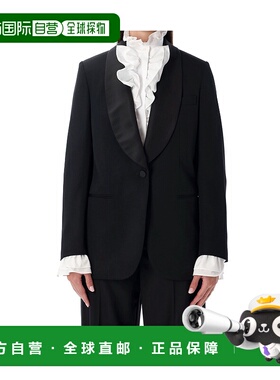 香港直邮Ralph Lauren 长袖西装外套 290P06778羊毛翻领