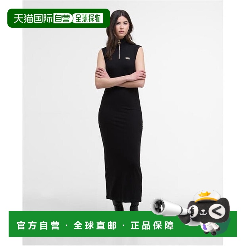 1h可退 香港直邮Barbour 巴伯尔 女士 Havana 中长连衣裙