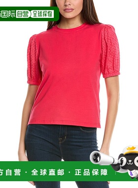 自营 sara campbell莎拉 坎贝尔罗宾上衣-粉红色 美国奥莱直发