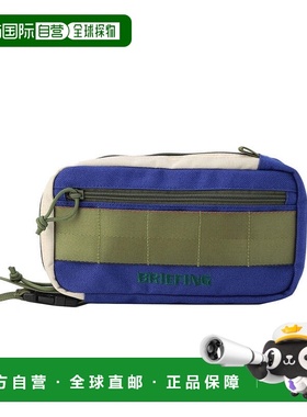 日本直邮BRIEFING 男士高尔夫球车收纳袋 RECTANGLE POUCH WL BRG