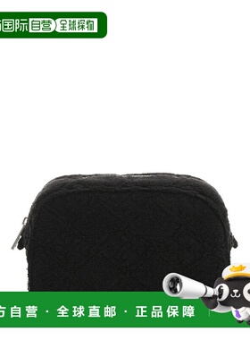 香港直邮TORY BURCH 女士化妆包 169515001 AW2025 黑色 Ella Ter