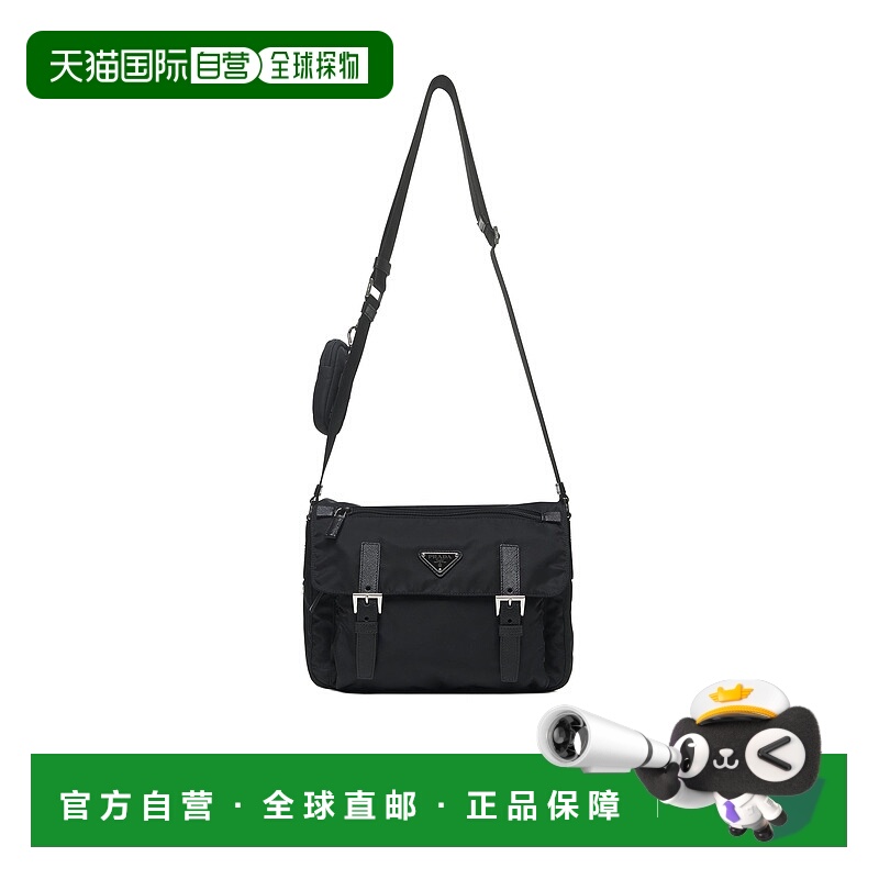 1h可退 香港直邮PRADA 女士单肩包 1BD953B1MRV44F0002 AW2025 黑