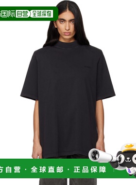 1h可退 香港直邮The Attico 女士 黑色垫肩 T 恤 260WCT00360JJJ0