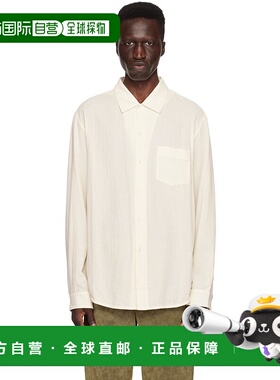 1h可退 香港直邮潮奢 Sefr 男士 灰白色 Leo 衬衫 FW23LEO