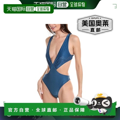 Agua Bendita 一件式 - 蓝色 连体衣【直发美国奥莱】泳衣