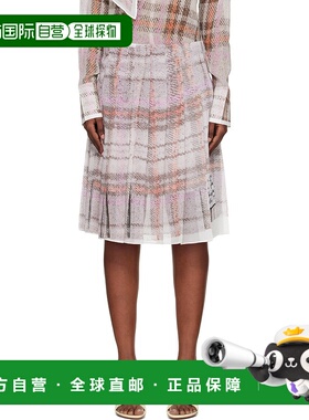 1h可退 香港直邮Acne Studios 艾克妮 女士 灰色 & 粉色 Printed