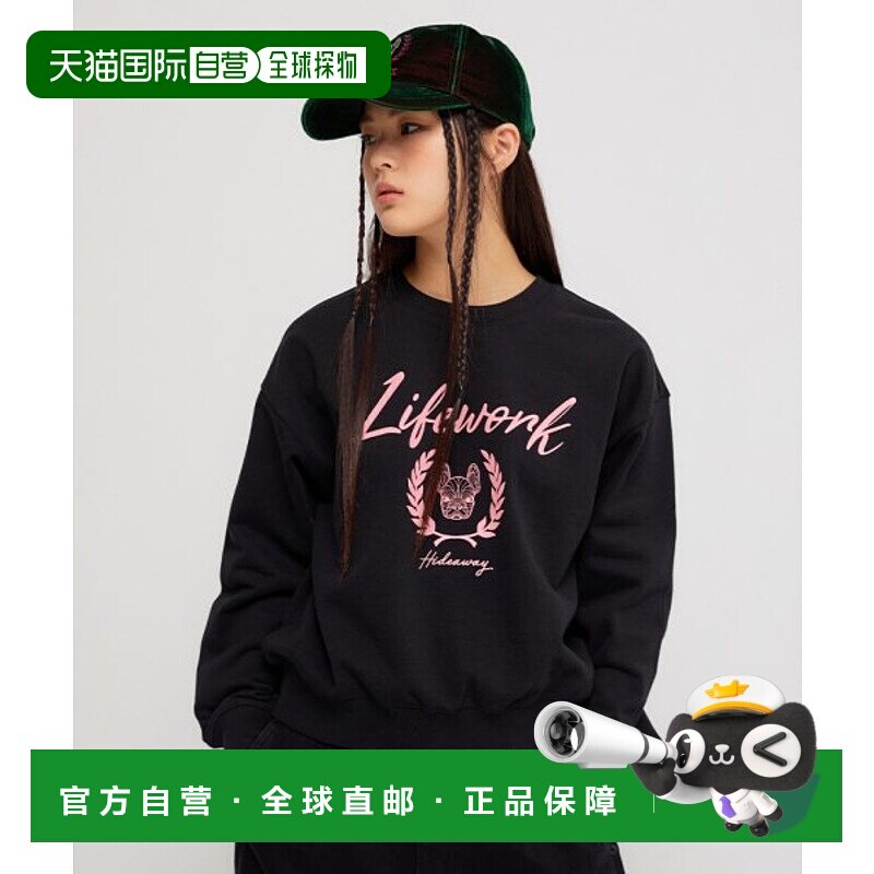 韩国直邮LIFEWORK 女士女士卫衣/绒衫LW245MT799新款秋冬冬季圆领