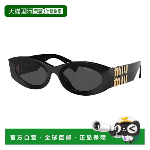 MIUMIU缪缪椭圆形logo标识太阳镜带镜盒0MU11WS/0MU09WS眼镜