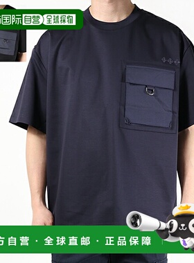 日本直邮TATRAS T恤 VENTO MTLA25S8008-M 男士短袖带口袋圆领棉