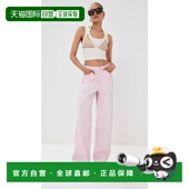 香港直邮Acne 子 Studios 女士 1h可退 粉色裤 艾克妮 Traffic ACN