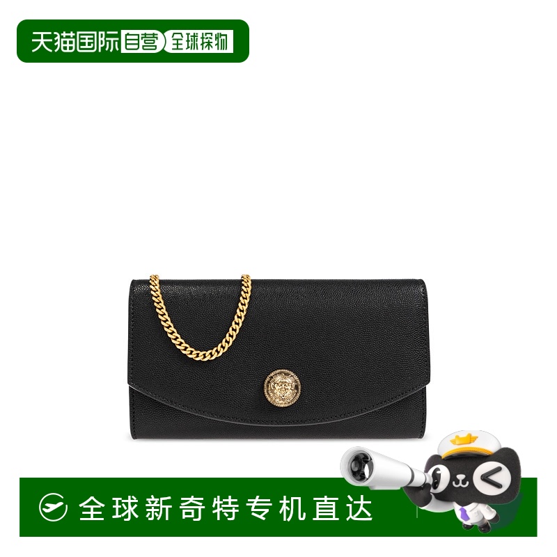 香港直邮BALMAIN 女士卡包 DN0ON225LGSR0PA SS2025 黑色 Wallet