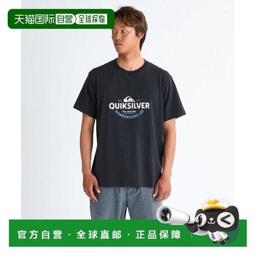 日本直邮Quiksilver TYPED OUT ST 男士T恤短袖