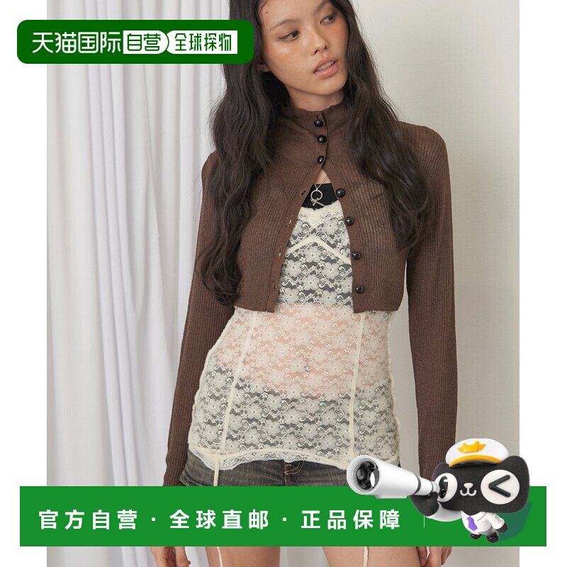 日本直邮WHO'S WHO gallery 女装 透肤罗纹高领开【付后1h可退】