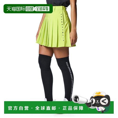 日本直邮Under Armour/安德玛 A字百褶牛仔高腰短裙 男女同款 138