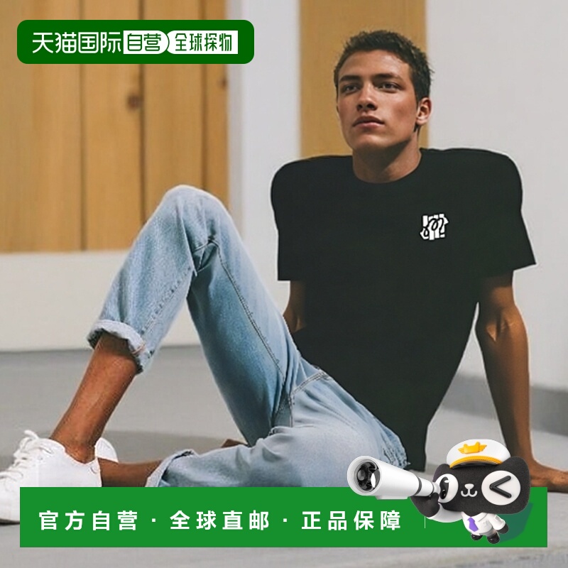 韩国直邮MALBON GOLF 男士T恤M5111LRS17BLK MALBON X UNDEFEATED