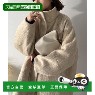 宽松版 女装 型 中长款 外 1h可退 立领茧形袖 日本直邮classicalelf