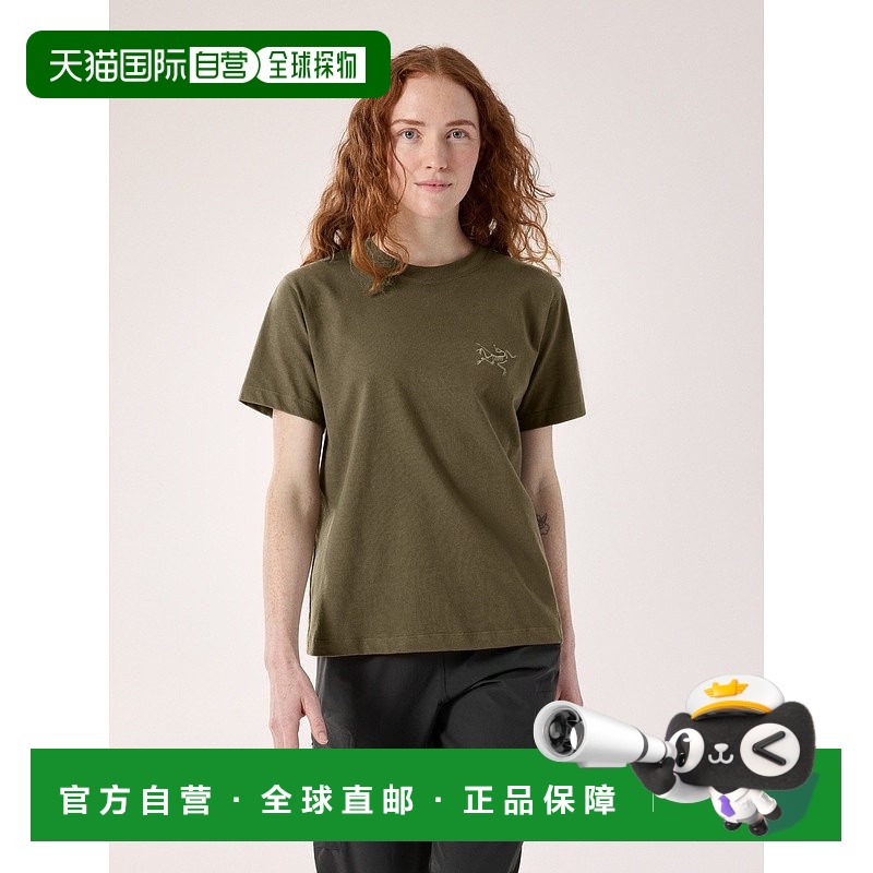 自营1h可退 欧洲直邮ARCTERYX始祖鸟KRAGG COTTON小鸟标短袖圆领T