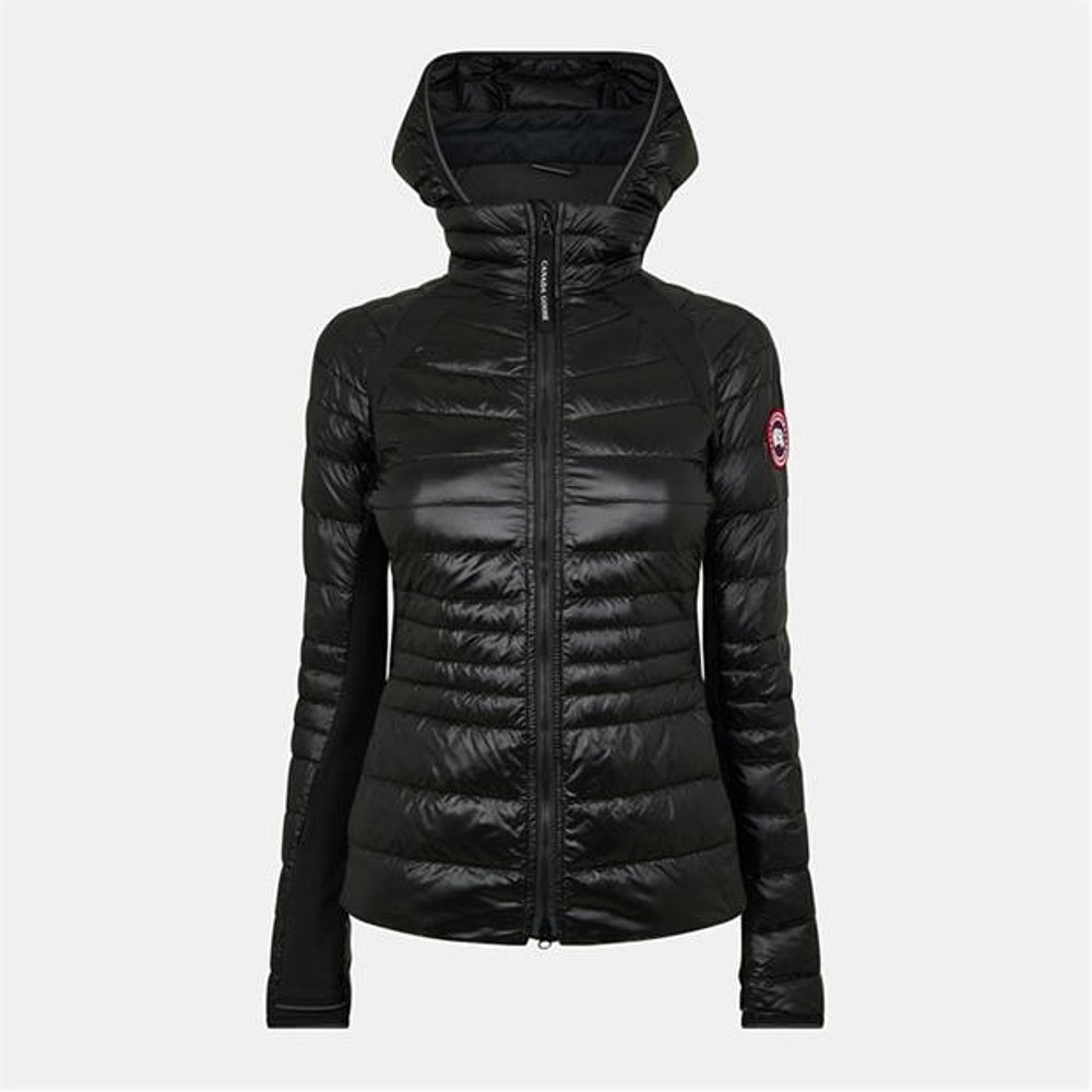 Canada Goose 加拿大鹅 女士 Hybridge Lite 连帽黑色标志夹克