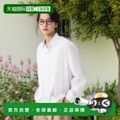 分层条纹衬衫 1h可退 414734 男女同款 长袖 日本直邮Adoon plain