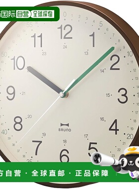 【日本直邮】BRUNO 简易时钟 BR BCW020-BR