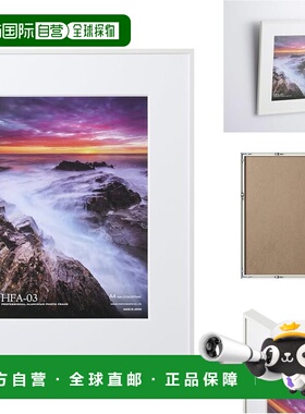 【日本直邮】HAKUBA 铝合金相框A4 白 HFA-03WT-A4