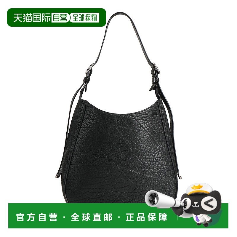 1h可退 香港直邮潮奢 Burberry 巴宝莉 女士 肩包 black黑色 舒适