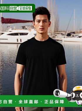 香港直邮DSQUARED2 男士T恤 D9M2057000001 SS2025 黑色 T-shirt