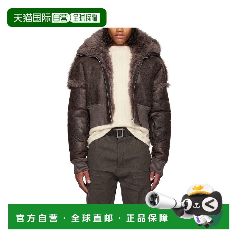 香港直邮RICK OWENS 男士外套 RR02E1705LSHC78 AW2025 黑色