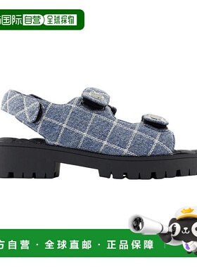 香港直邮MARC JACOBS 女士凉鞋 2P5FSA001F01 AW2025 蓝色 Marc J