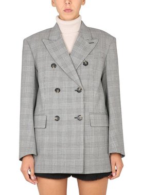 潮奢 MaxMara 麦斯玛拉 女士 双排扣夹克 PARCO373001